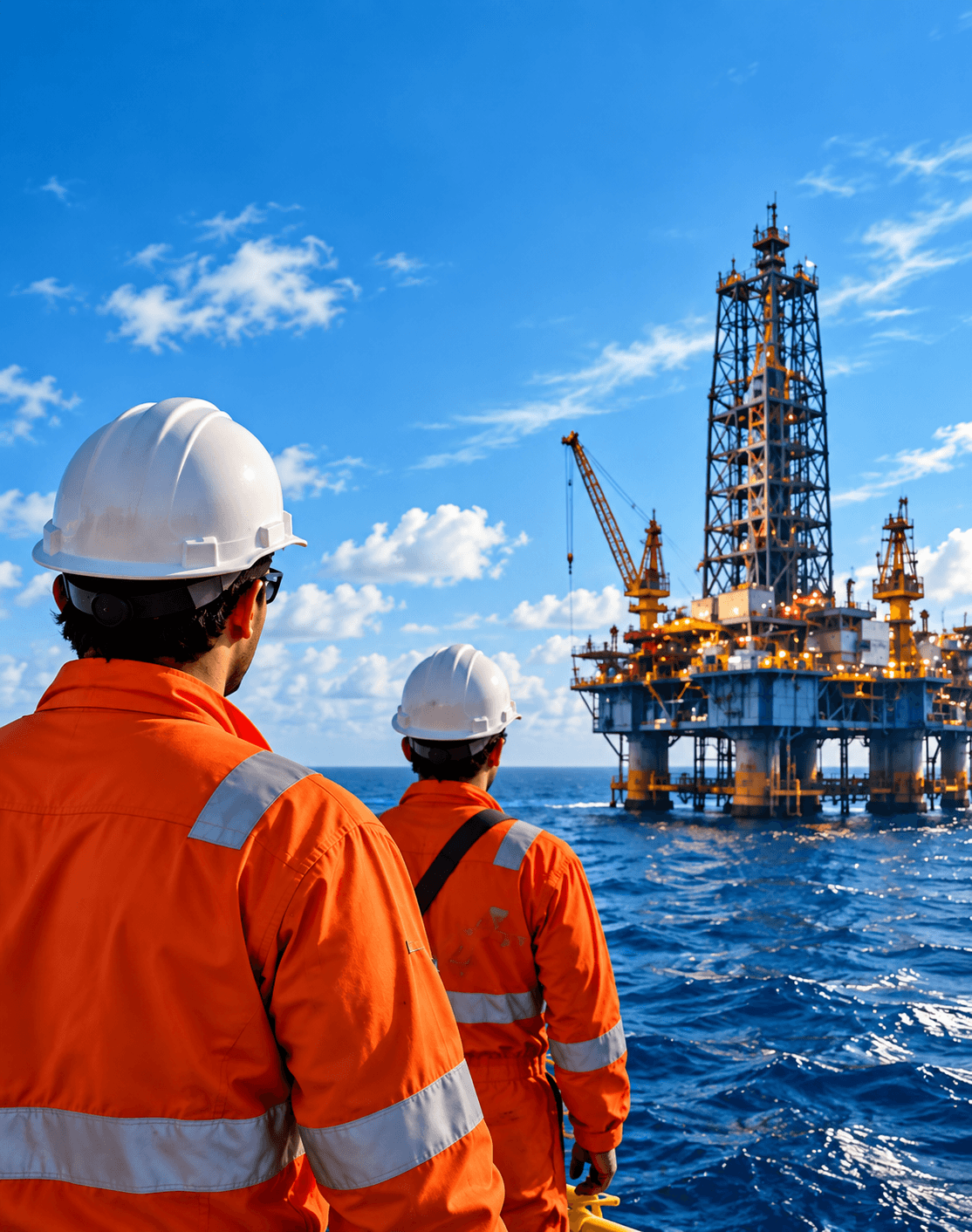 Amwaj Group offshore engineering operations and drilling personnel