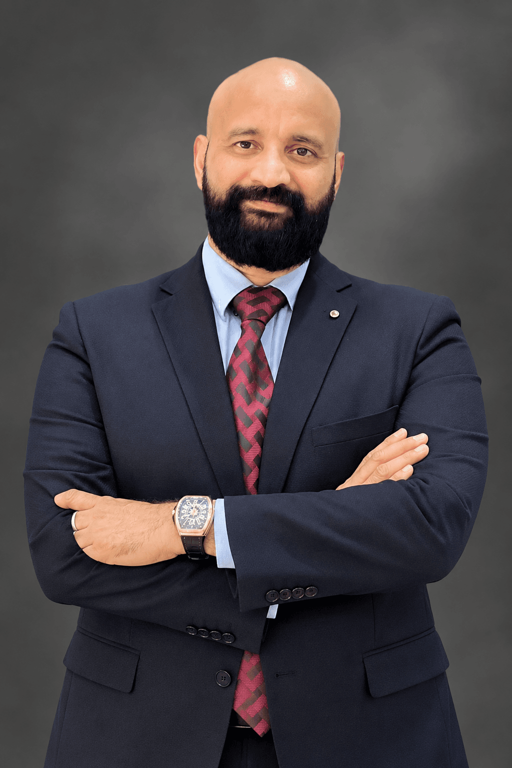 Portrait of Mr. Muhammed Siraj, Executive Director
