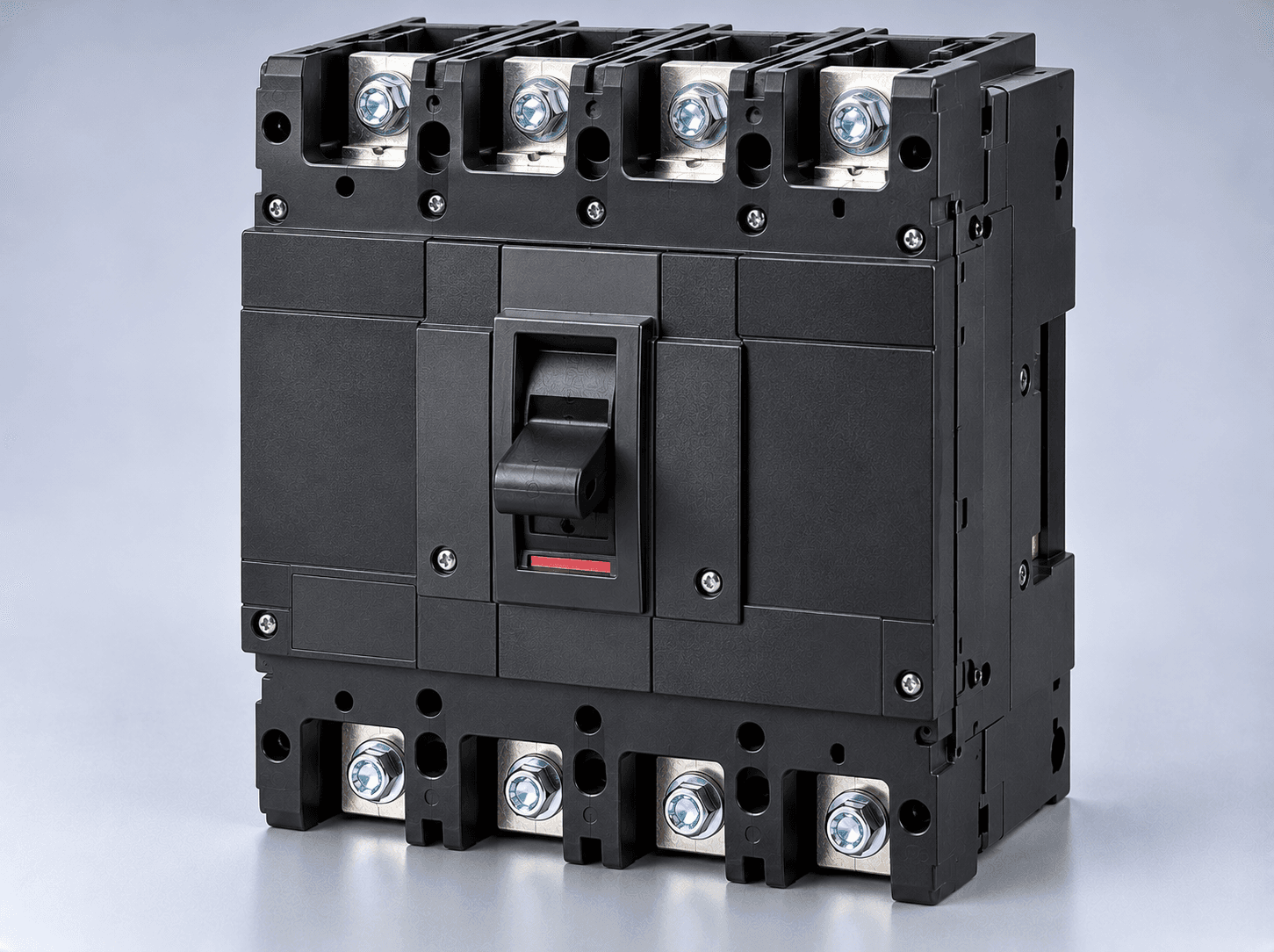 Heavy-duty industrial four-pole molded case circuit breaker (MCCB)