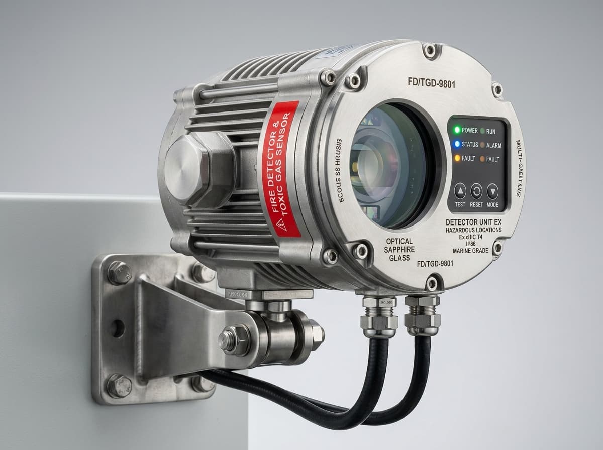 Fire and gas detection instrumentation