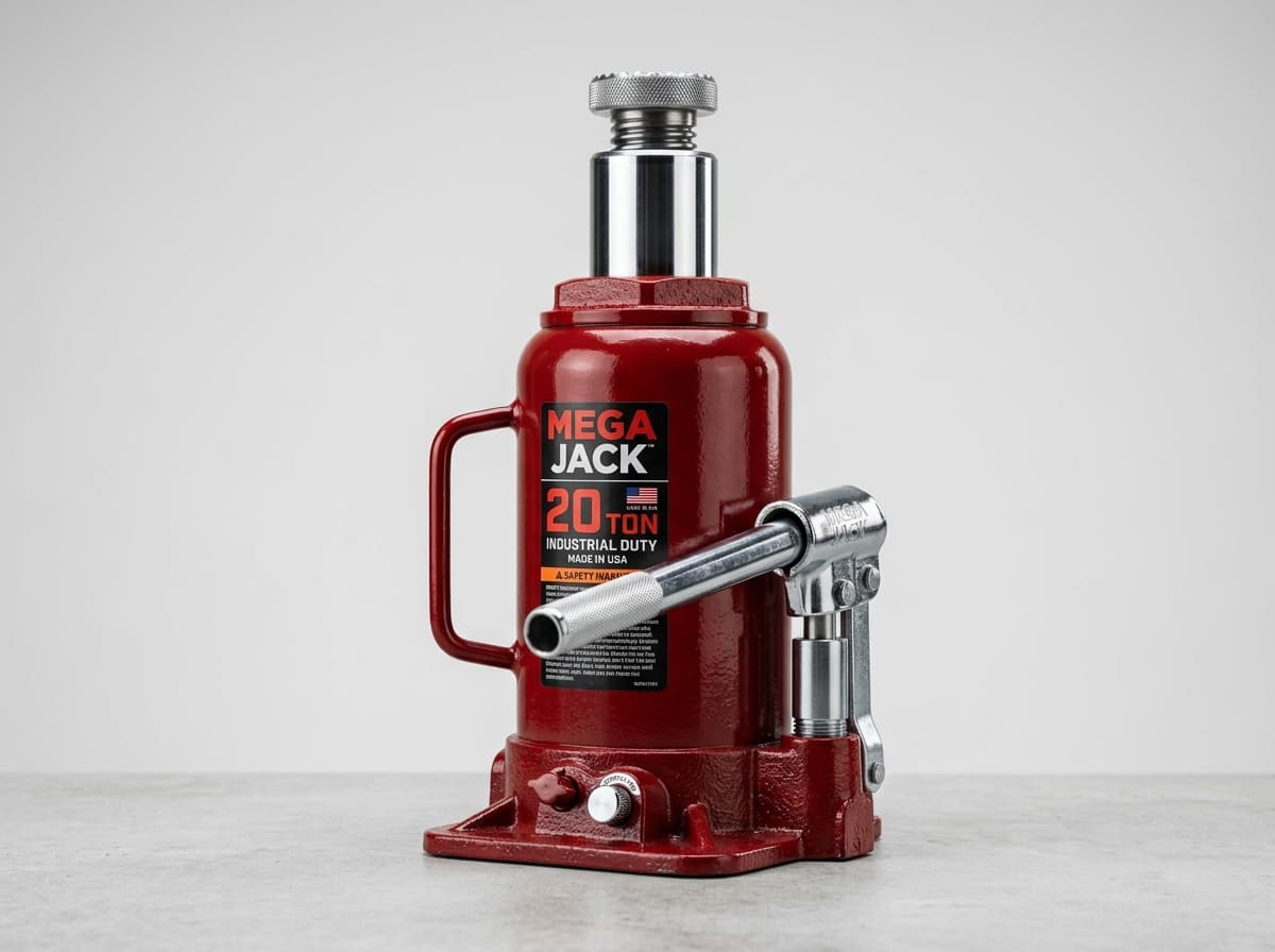 Heavy-Duty Hydraulic Jack